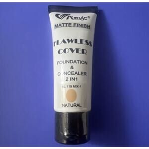 Amuse Flawless Cover KL 119 Mix-1 Natural Matte Finish Foundation And Concealer